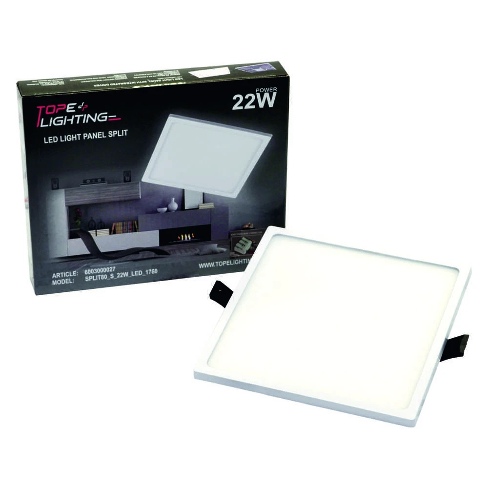 Šviestuvas įleidžiamas Tope Split, 4000°K, LED, balta sp.