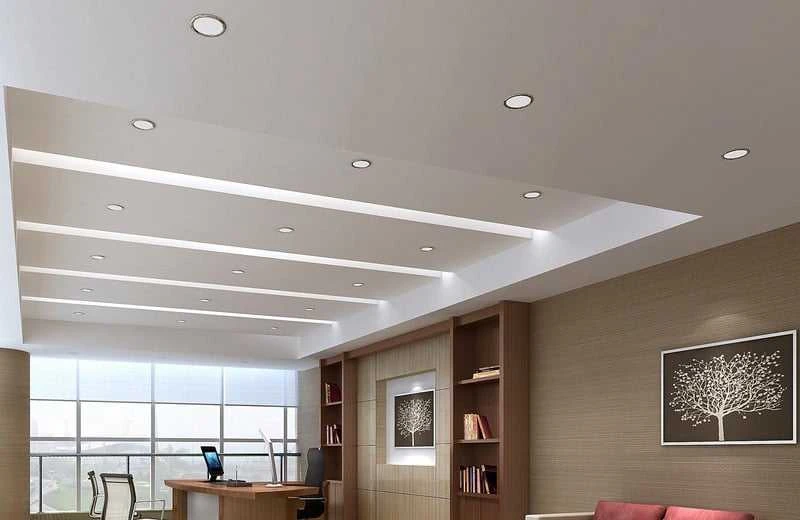TOPE Įmontuojama apvali LED panelė "SPLIT" 5W-4000K