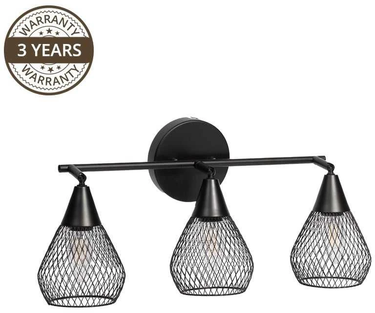 Sieninis šviestuvas Lampa sufitowa Domoletti SPOT LAMP BISTRO MB51166-3 3X40W E14