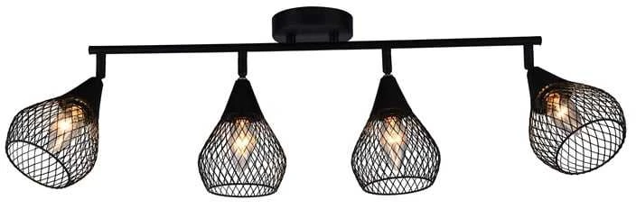 Sieninis šviestuvas Lampa sufitowa Domoletti SPOT LAMP BISTRO MB51166-4 4X40W E14