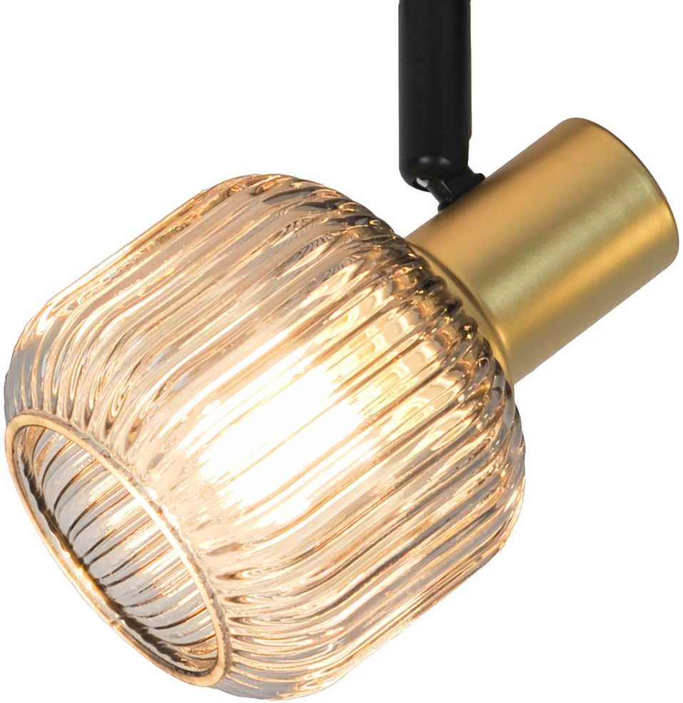 Lubinis šviestuvas Domoletti SPOT LIGHT SHADOW 2XE14 Juodas/GOLD