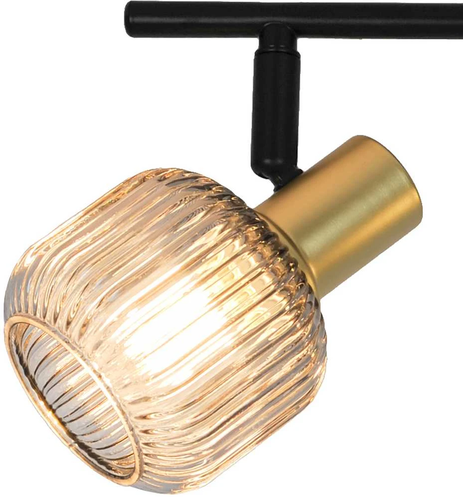 Domoletti SPOT LIGHT SHADOW 3XE14 Juodas/GOLD