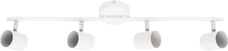 Lubinis šviestuvas Okko Lampa sufitowa Milagro SPOT LIGHT SAFI 4XGU10 Baltas