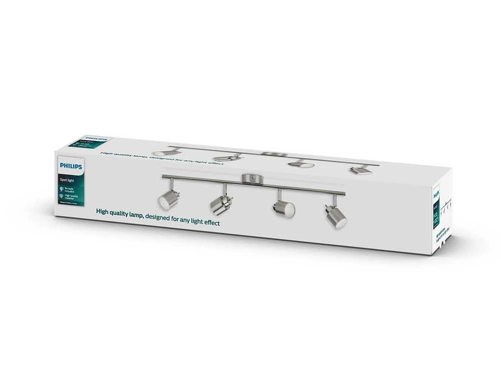 Pakabinamas šviestuvas Kryptinis šviestuvas PHILIPS MERANTI 5031417E7, 4×35 W, GU10