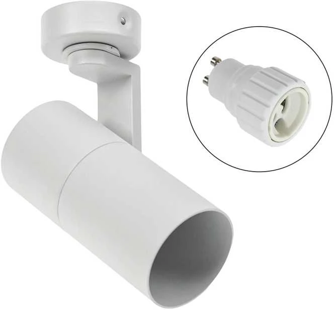 Lubinis šviestuvas Spectrum Led Pakankamas lempos spektras LED medinis MINI II GU10 Baza Baltas Himp