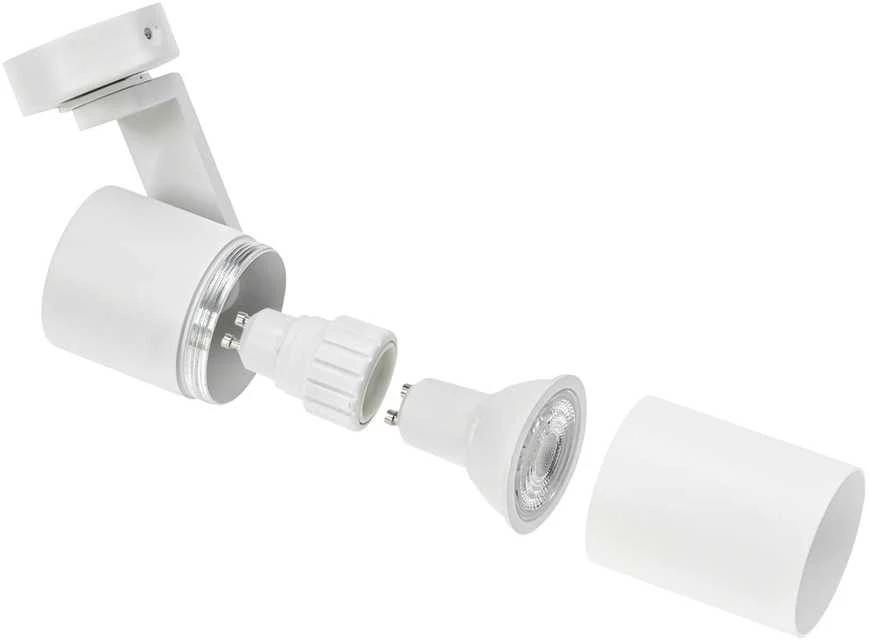 Lubinis šviestuvas Spectrum Led Pakankamas lempos spektras LED medinis MINI II GU10 Baza Baltas Himp