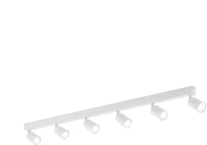 Lubinis šviestuvas Šviestuvas nukreipiamasis TK Lighting Top 6198, GU10, 6 x 10 W