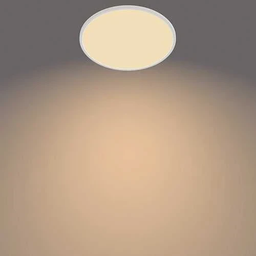 Šviestuvas plafonas Philips SuperSlim, 2700°K, LED, baltas