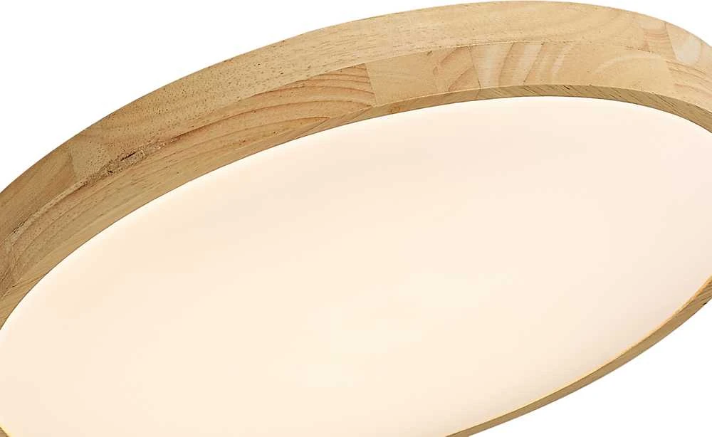 Lubinis šviestuvas Lampa sufitowa Domoletti CEILING LED LIGHT NATA 4000K 41CM WOOD