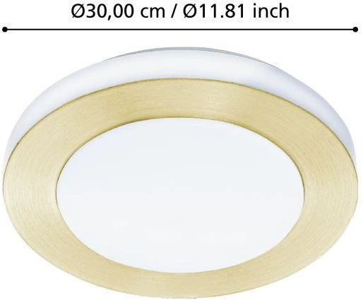 Lubinis šviestuvas Šviestuvas plafonas Eglo CARPI, 10.8 W, LED, 900369