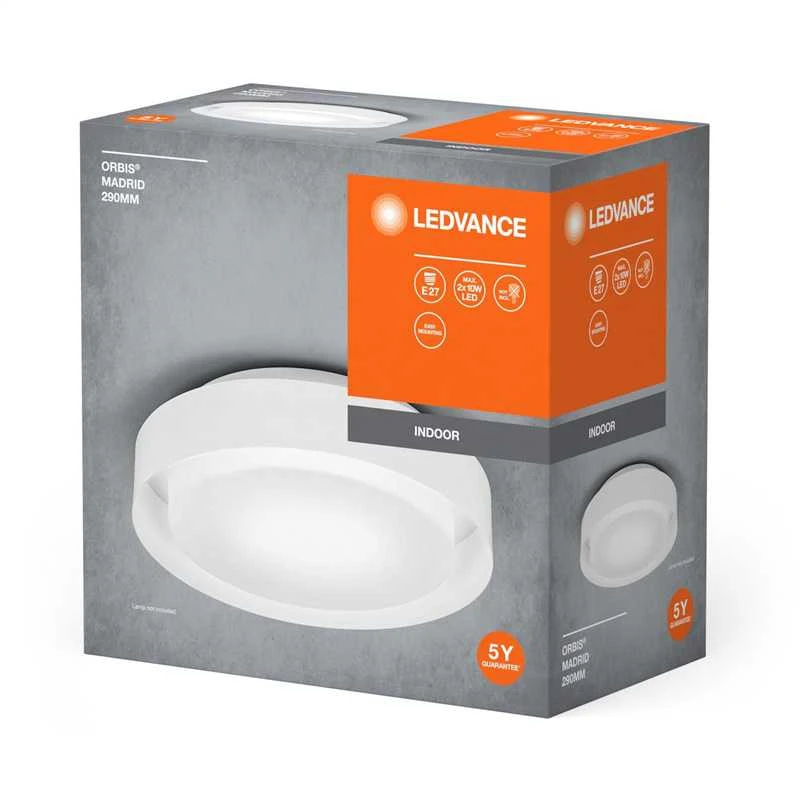 Lubinis šviestuvas Osram Šviestuvas plafonas Ledvance ORBIS, 20 W, E27