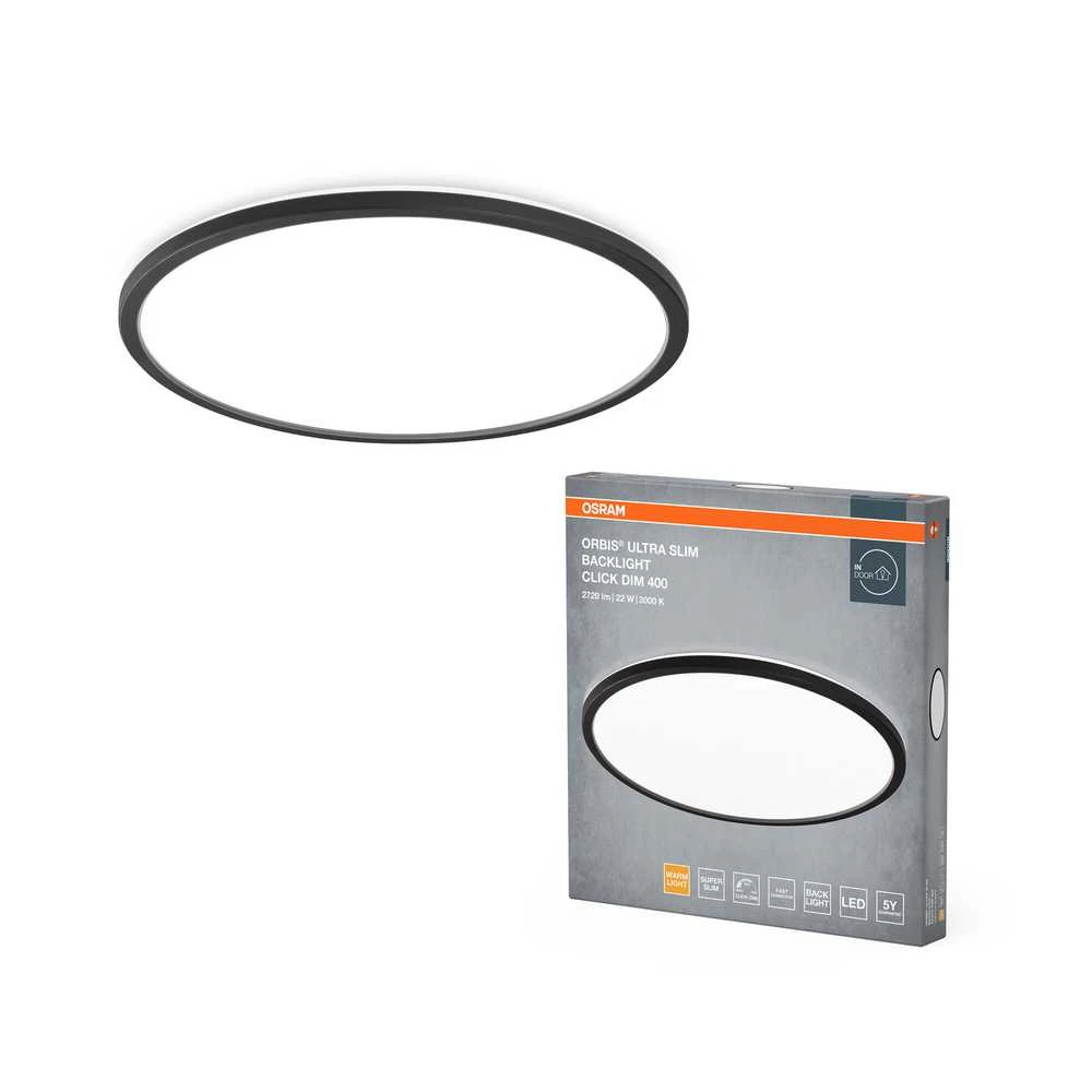 Lubinis šviestuvas Osram Šviestuvas plafonas Ledvance ORBIS ULTRA SLIM CLICKDIM, 22 W