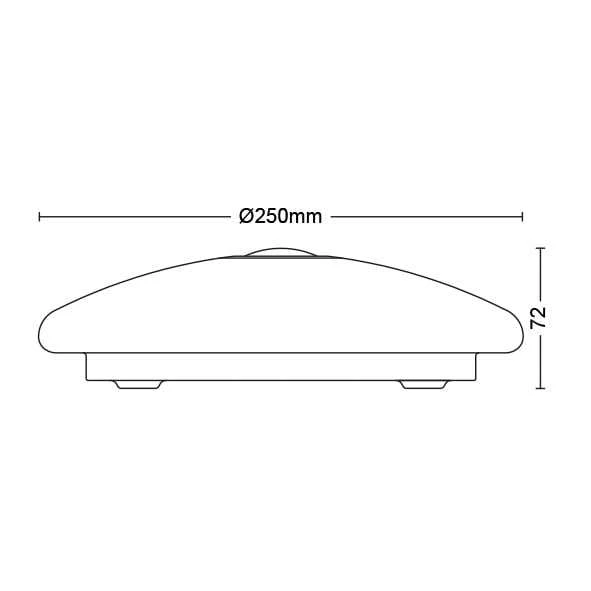 Šviestuvas plafonas Philips Mauve 929003195501, LED, 4000 °K, 1 x 6 W