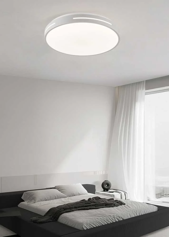 Lubinis šviestuvas Lampa sufitowa Standart CEILING LED LIGHT ZULA CCT 38CM Baltas