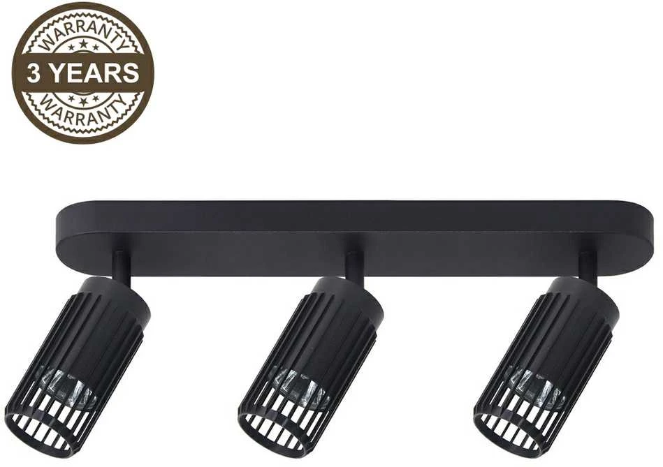 Lubinis šviestuvas Lampa sufitowa Domoletti CEILING LIGHT ALVEO 3XGU10 ML0296 Juodas