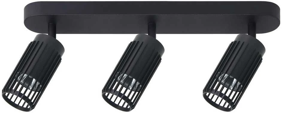 Lubinis šviestuvas Lampa sufitowa Domoletti CEILING LIGHT ALVEO 3XGU10 ML0296 Juodas
