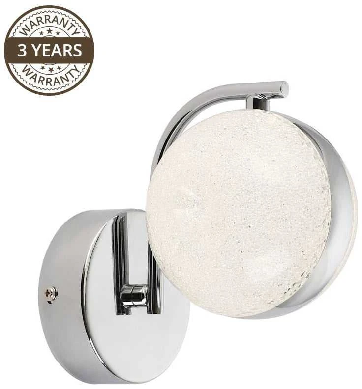 Sieninis šviestuvas Šviestuvas Domoletti Arctica, lubinis, 5 W, LED, 18358