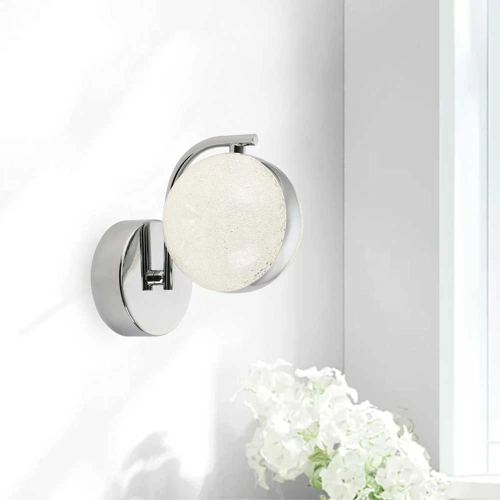 Sieninis šviestuvas Šviestuvas Domoletti Arctica, lubinis, 5 W, LED, 18358