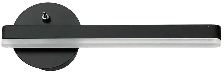 Sieninis šviestuvas Kinkiet Domoletti WALL LED LIGHT SAFI 6W 40K ML6348 Juodas