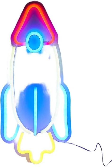 Sieninis šviestuvas Standart WALL LED LIGHT PARTY ROCKET RGB USB