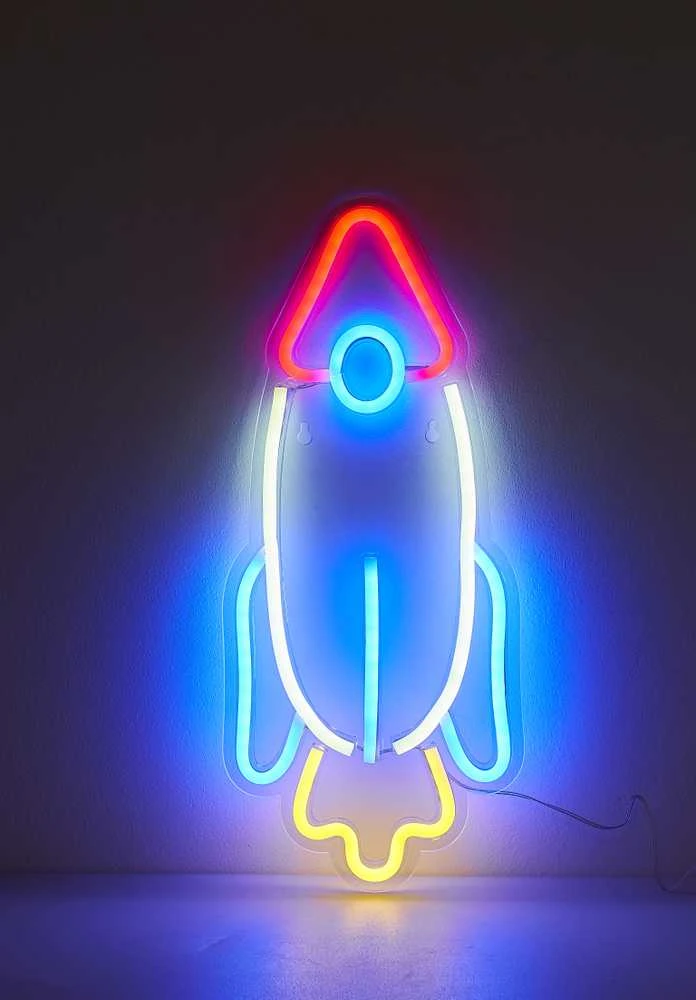 Sieninis šviestuvas Standart WALL LED LIGHT PARTY ROCKET RGB USB