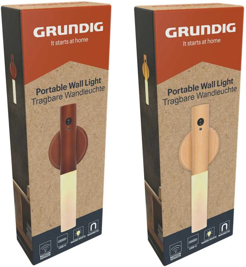 Sieninis šviestuvas Grundig, -, 0 x 1 W