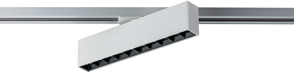 Šviestuvas bėginei sistemai DPM X-Line STF2-10W-W, LED, 4000 °K, 1 x 10 W