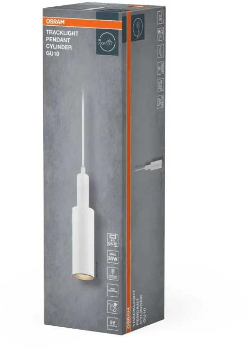 Ledvance Pakabinamas šviestuvas TRACKLIGHT, GU10, baltas