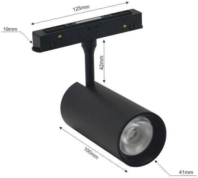 Lubinis šviestuvas Šviestuvas Modoled Magnetic, 7 W, LED, 3000 - 6000 °K