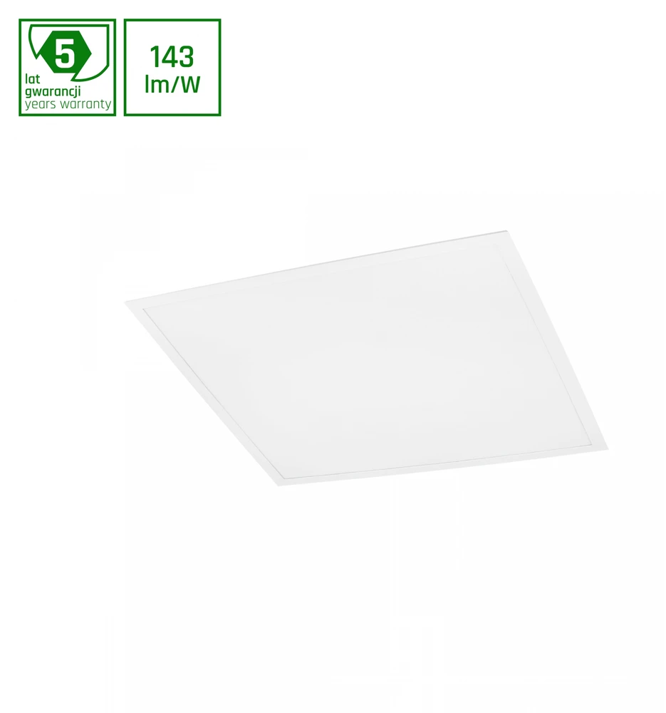 Šviestuvas Spectrum, įleidžiamas, 30 W, 4300 lm, 4000 °K, IP20