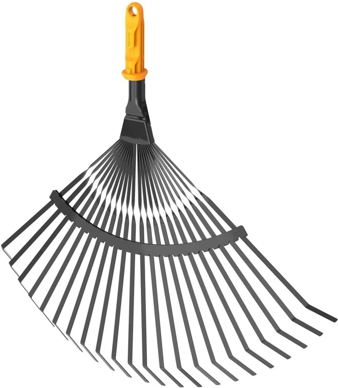Lapu grābeklis vēdeklis Fiskars OneClick 1080675. 37.5 cm