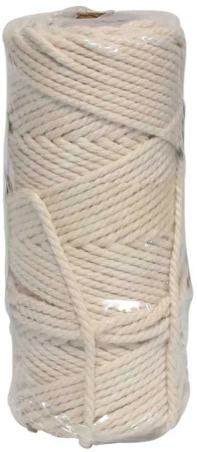 Lasso Medvilninė virvelė (3 vijų susukta) 30 m