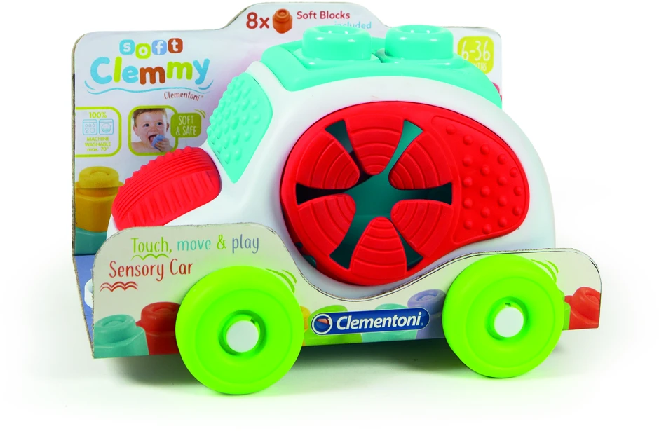 Lavinimo žaislas Clementoni Soft Clemmy Car