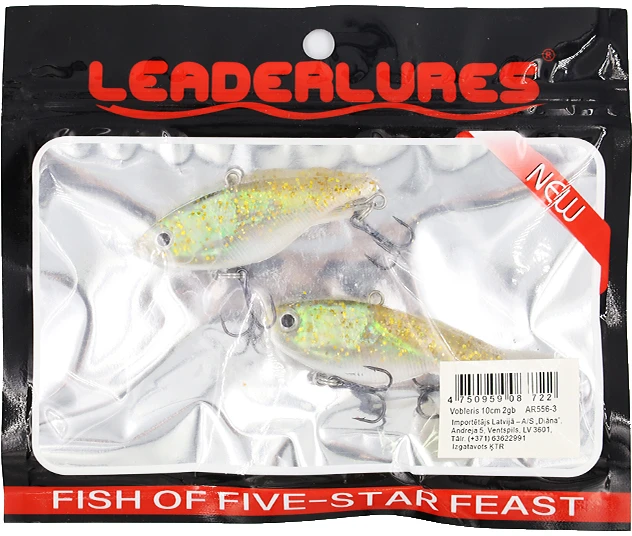 Leaderlures 10 cm vobleriai, 2 vnt.