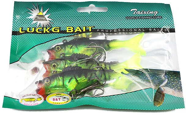 Leaderlures 10 cm vobleriai 3 vnt.