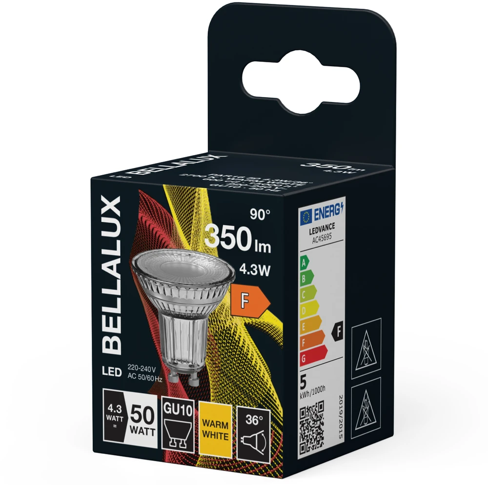 Bellalux Osram ŻAR.LED BELX 4.3W 827 GU10