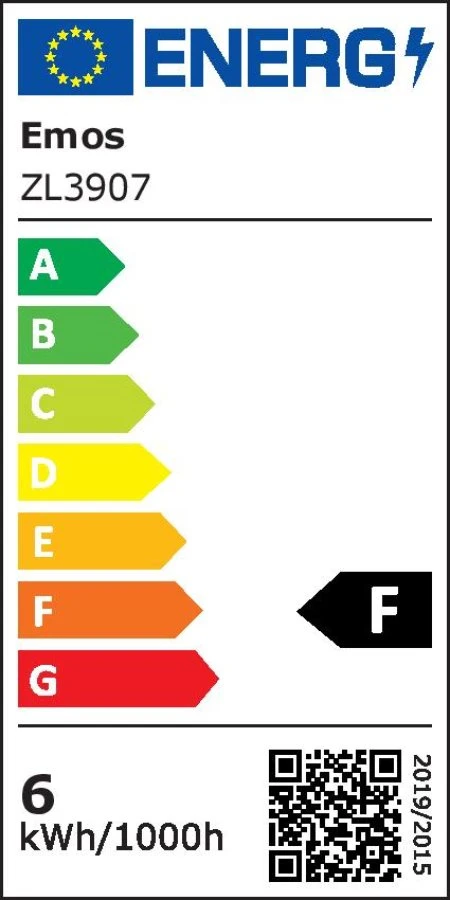 LED lemputė 5,5W E27 mini rutulinė Emos