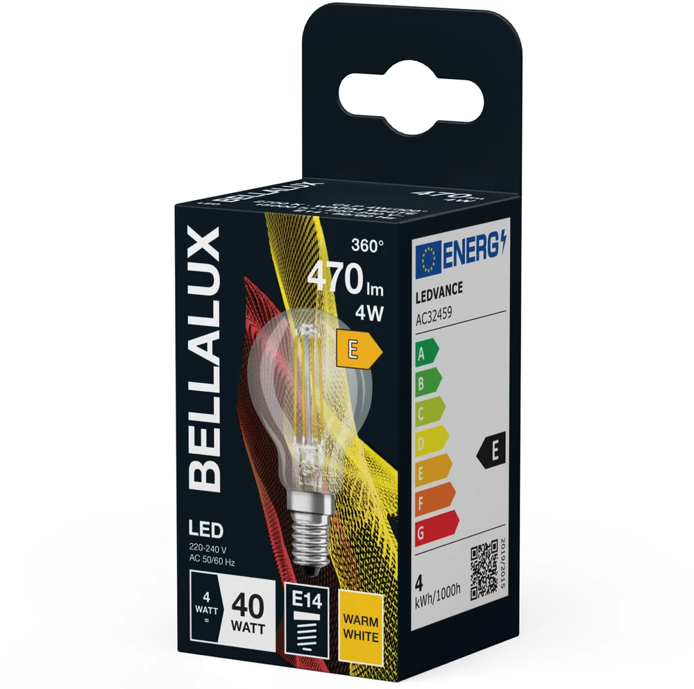 LED lemputė Bellalux CLP40 4W 2700K