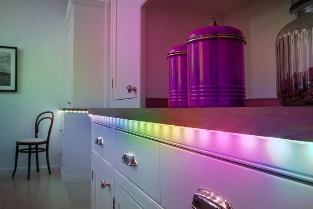 Ledvance JUOS RINK LED 20W RGB 5M RC MUZIKINIS VALDYMAS