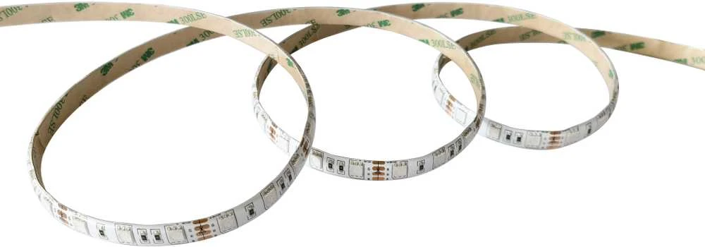 Standart LED juosta RGB, SMD5050, 9.6 W/m, 5580 lm, 5 m, IP65, 12V