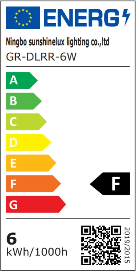 LED panelis 6W apvalus BESK