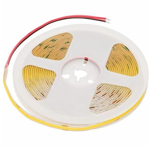 LED juostelė LEMLUX COB 5M. 11W/m. 1100LM. 3000K. IP20. 24V
