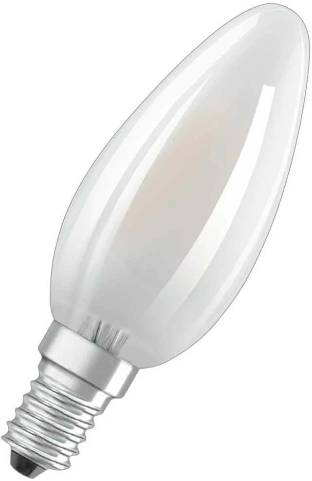Led lemputė Osram C35 2,5W E14 250lm Šiltai balta
