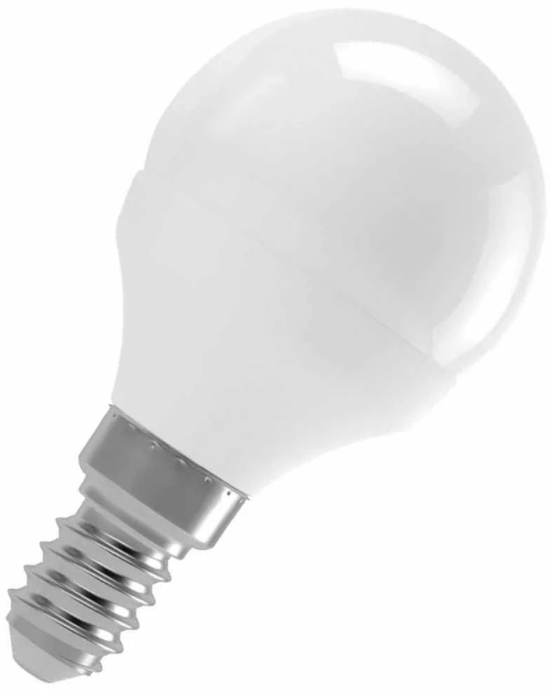 LED lemputė EMOS 4W E14 mini GL Šiltai balta