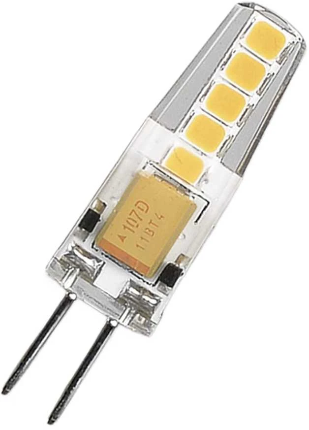 LED lemputė G4 12V JC 2W 210lm, šiltai balta, 3000K, EMOS