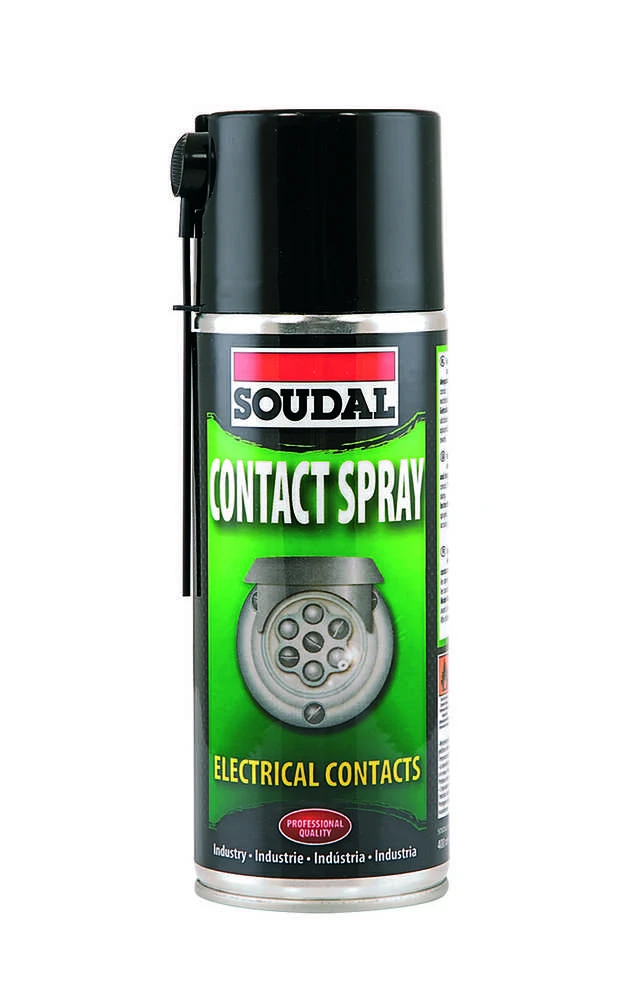 Elektros kontaktų valiklis Soudal Contact spray, 400 ml