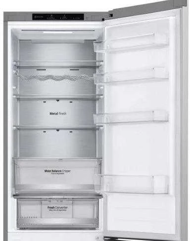 Šaldytuvas šaldiklis apačioje LG GBV5240CPY
