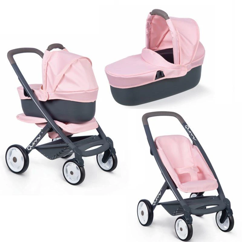 Smoby Maxi Cosi Quinny 3in1 lėlės vežimėlis
