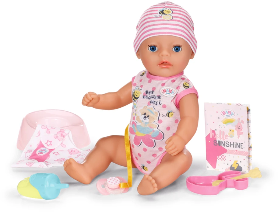 Lėlė - kūdikis su priedais Zapf Creation Baby born Lena, 36 cm, įvairių spalvų