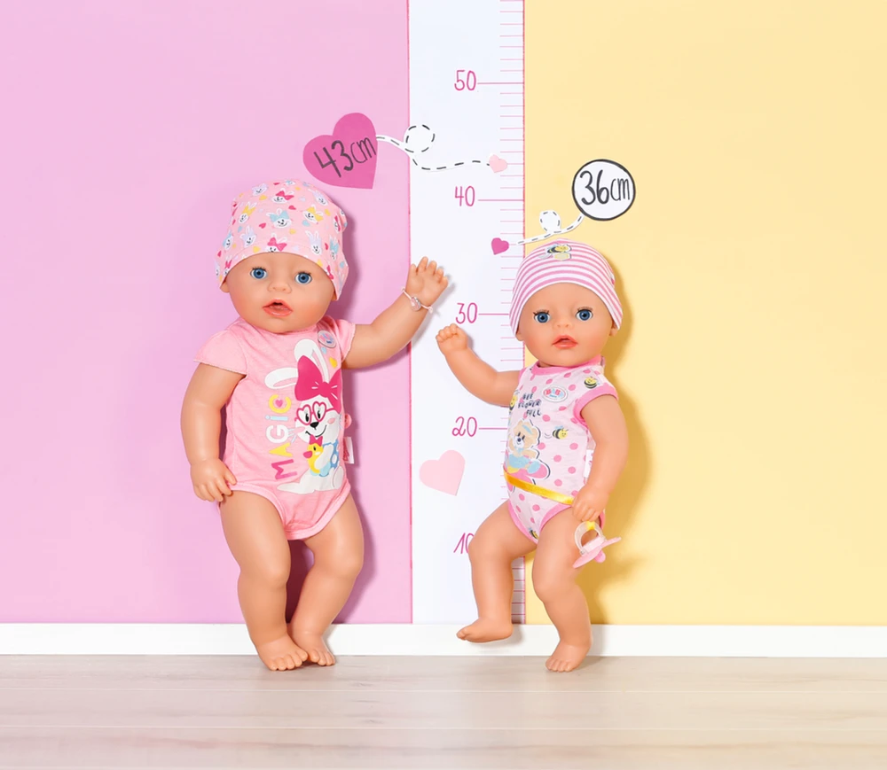 Lėlė - kūdikis su priedais Zapf Creation Baby born Lena, 36 cm, įvairių spalvų